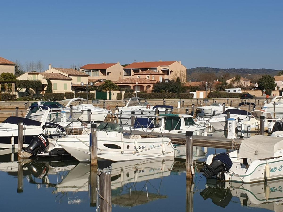 Studio Mezzanine vue port et mer La Londe-les-Maures Buitenkant foto